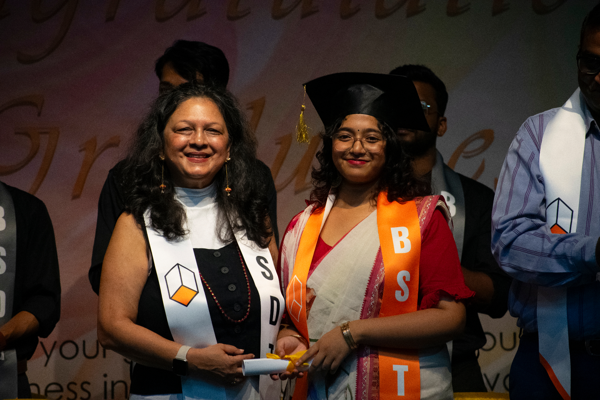 Graduation ceremony celebrating student achievements