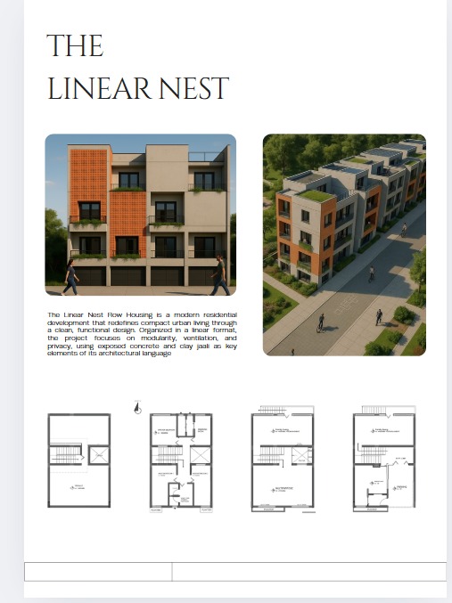 Advanced architectural visualization of sustainable urban housing complex
